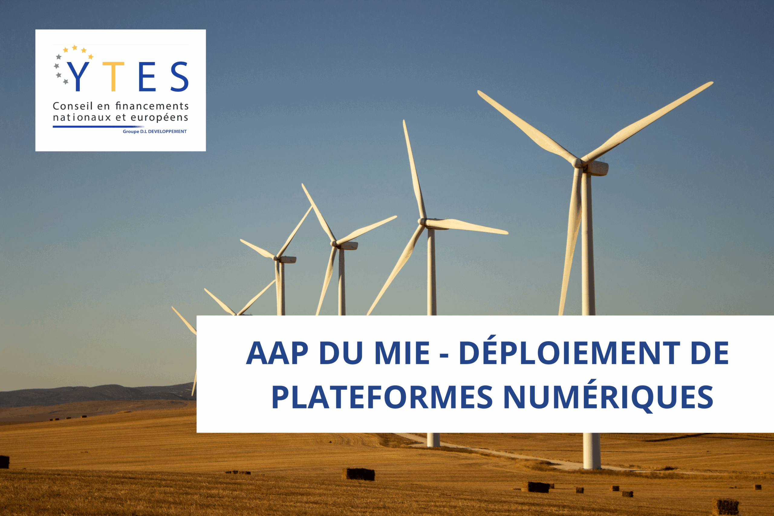 AAP du MIE – Déploiement de plateformes numériques