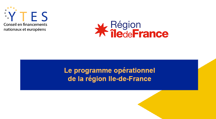 Validation du programme opérationnel FEDER/FSE+ 2021-2027 de la région Île-de-France