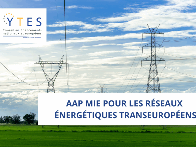 AAP MIE pour les réseaux énergétiques transeuropéens