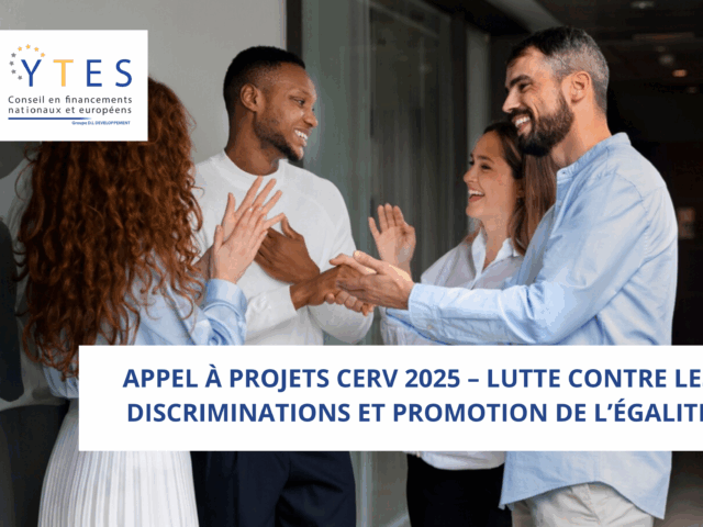 Appel à projets CERV 2025 – Lutte contre les discriminations et promotion de l’égalité