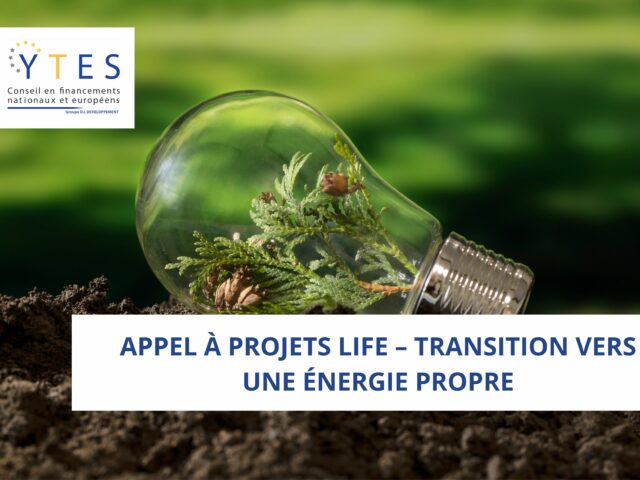 Appel à projets LIFE – Transition vers une énergie propre